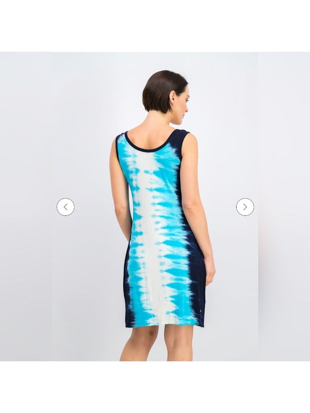❤️ CALVIN KLEIN TIE DYE TANK JERSEY DRESS, 8 - Picture 4 of 10